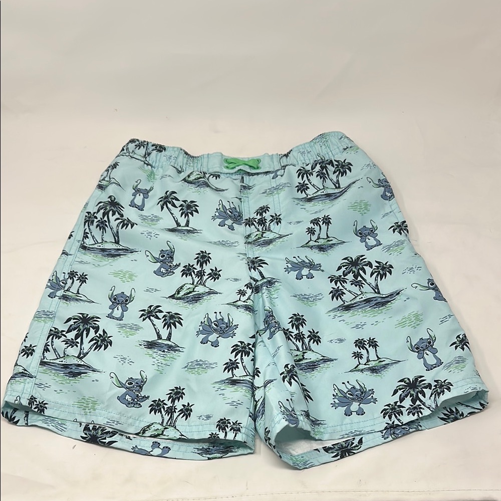 Boys Disney stitch swim trunks size 9/10